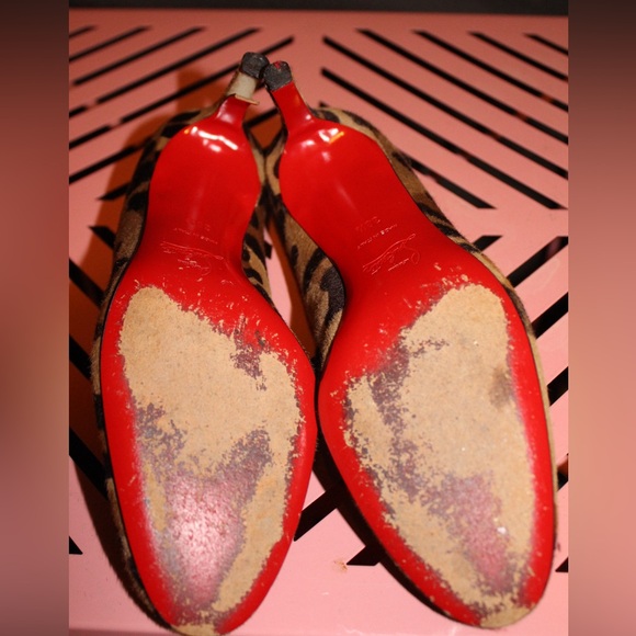 Christian Louboutin Leopard Pumps - Picture 9 of 12